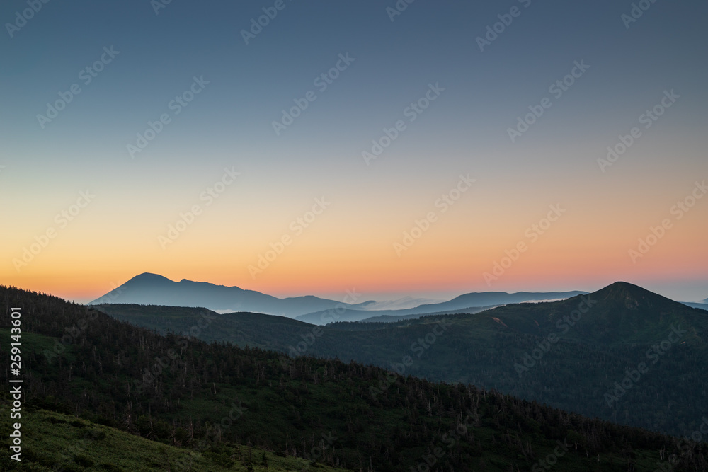 Summer of Akita Prefecture Hachimantai Summer of Akita Prefecture Hachimantai