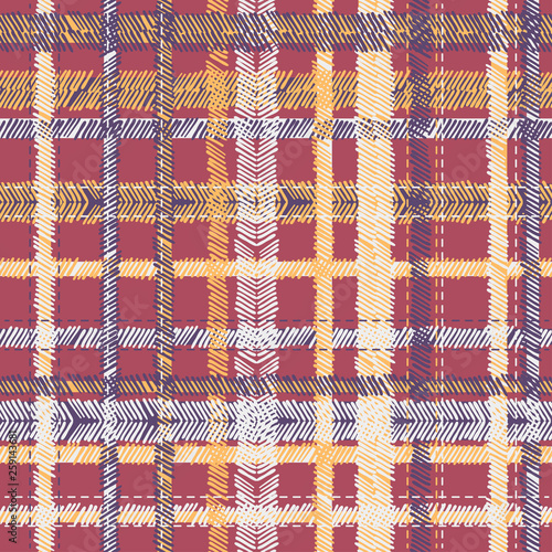 Abstract Ikat and boho style handcraft fabric pattern. Traditional Ethnic design for clothing and textile background, carpet or wallpaper
