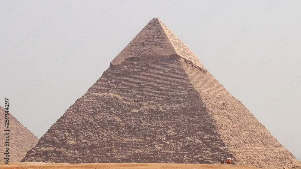The Pyramid of Khafre or of Chephren The Pyramid of Khafre or of Chephren