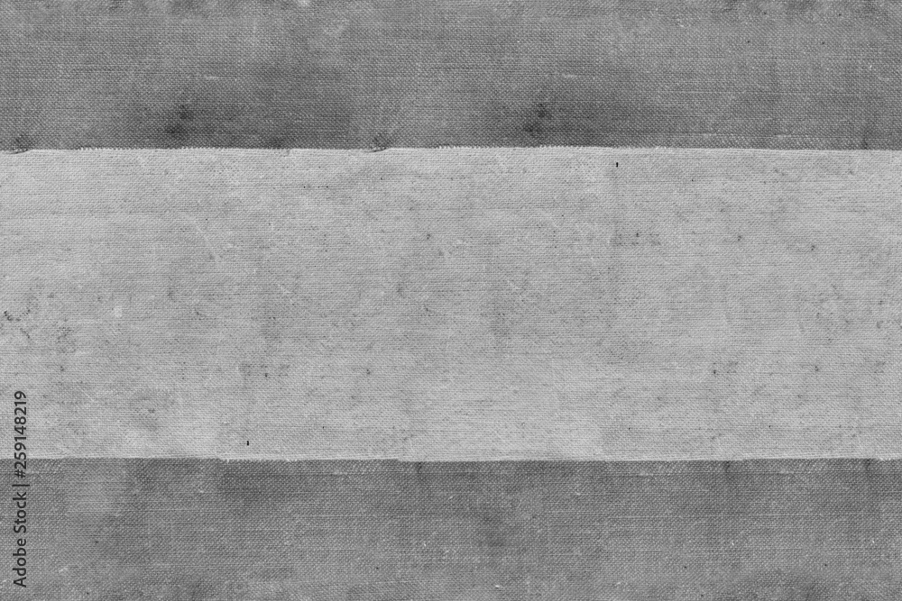 Fototapeta premium old canvas white with dark wide pale, monochrome, seamless texture