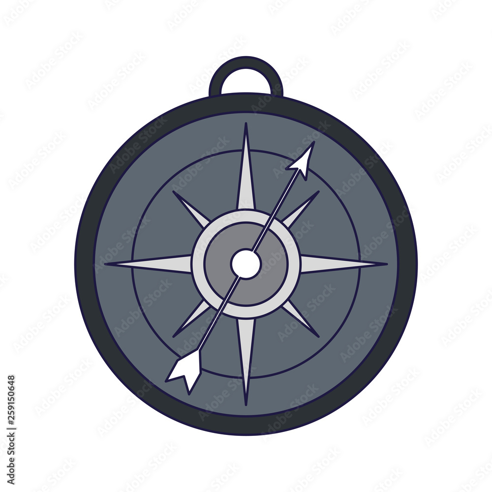 Obraz premium Compass navigation symbol isolated