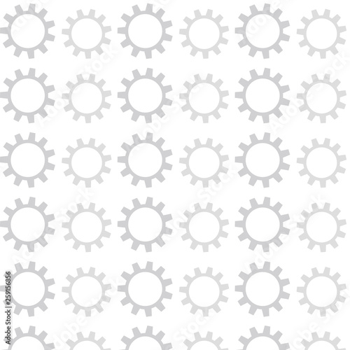 Cogwheel vector illustration pattern