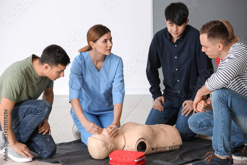 People learning to perform ...