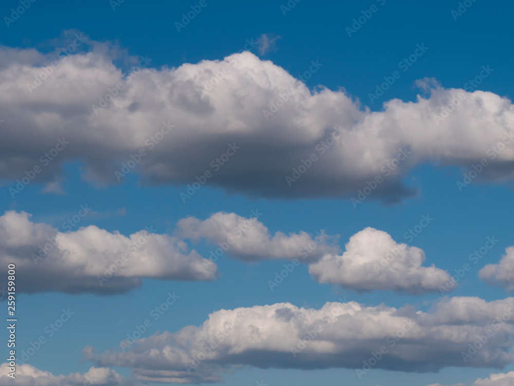Obraz premium sky cumulus clouds UK