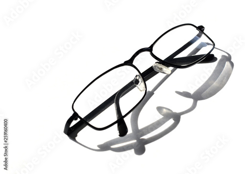 Black stylish men's glasses