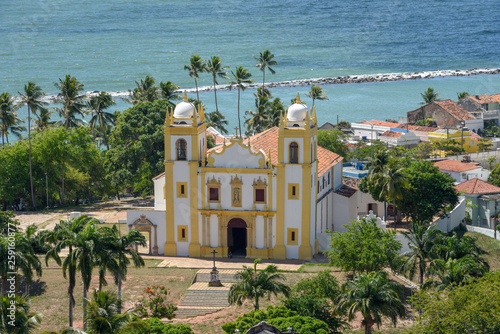 The Carmo church at Olinda in Brazil photo