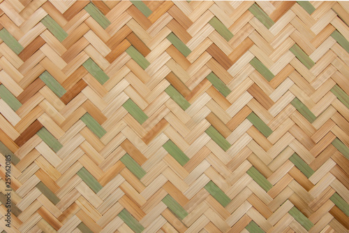 Rattan texture, detail handcraft bamboo weaving texture background.