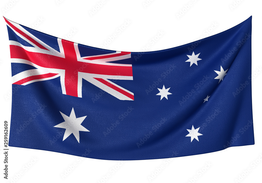 オーストラリア 国旗 比率1 2 Stock Illustration Adobe Stock