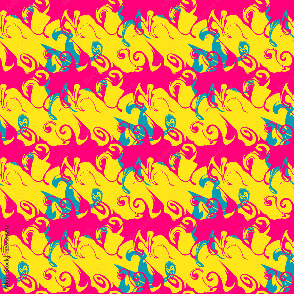 Fototapeta premium Graffiti background seamless texture