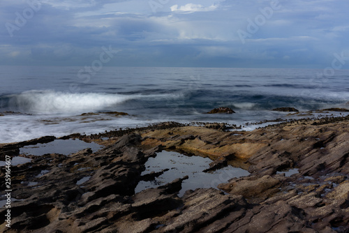 rock coast of the sea © Mariia