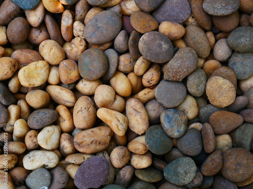 pebbles on the beach stone background