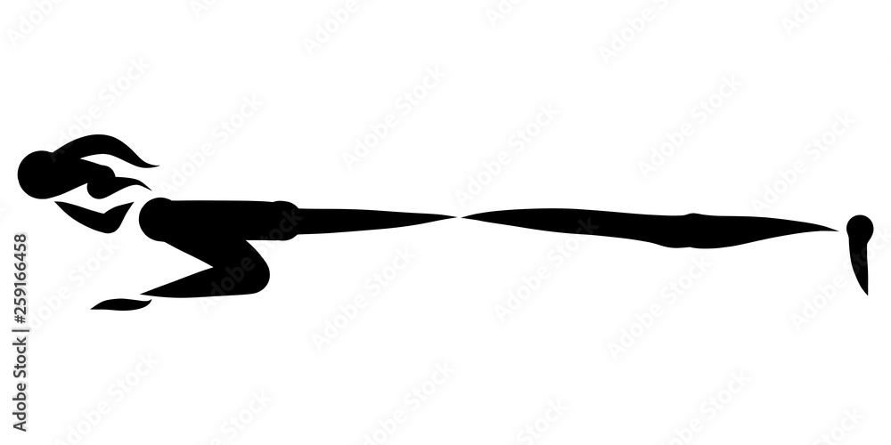 man performs sports pushups, sports exercises, black abstract pattern man performs sports pushups, sports exercises, black abstract pattern