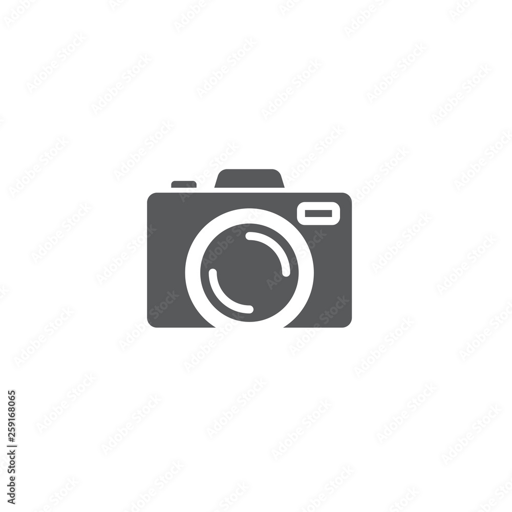 camera icon vector in trendy style isolated on white background