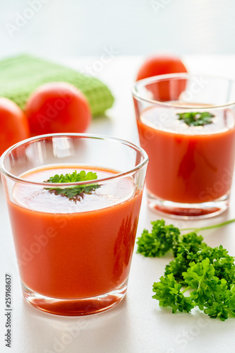 Tomato Juice with Frash Tomatoes