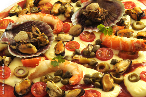 Pizza ai frutti di mare Seafood 