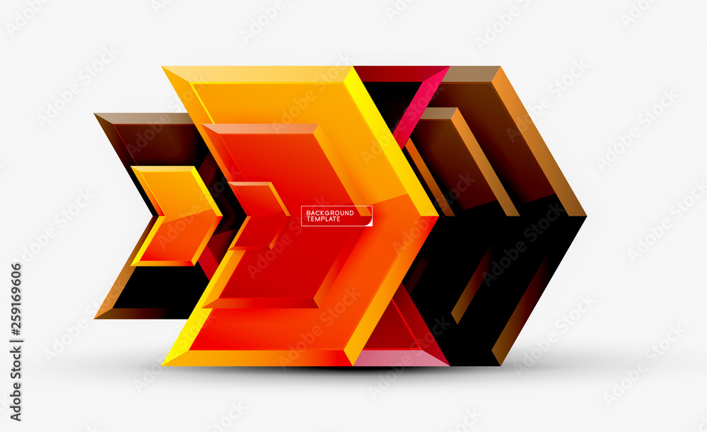 Arrow geometrical abstract background, directional wallpaper concept Arrow geometrical abstract background, directional wallpaper concept