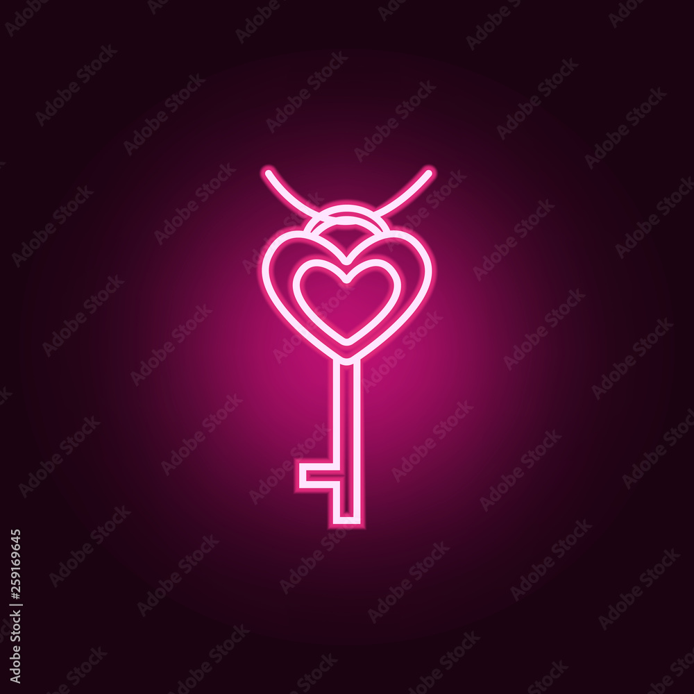 necklace neon icon. Elements of jewelry set. Simple icon for websites, web design, mobile app, info graphics necklace neon icon. Elements of jewelry set. Simple icon for websites, web design, mobile app, info graphics