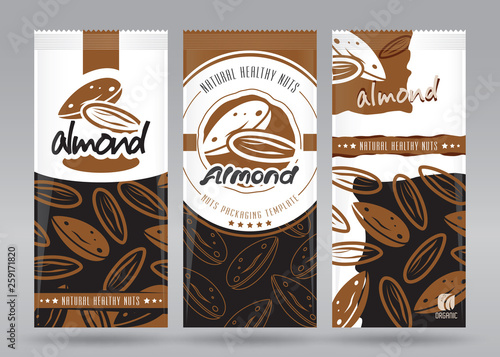 Almond packaging set