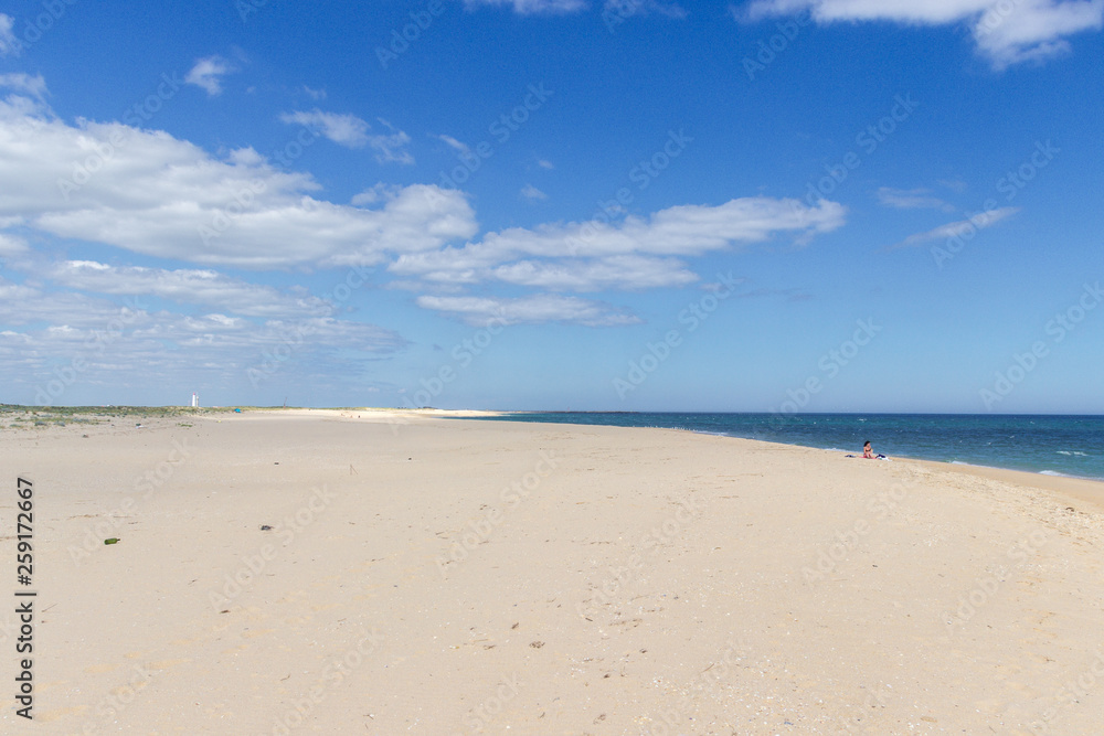 Ilha Deserta in Faro in Algarve (Portugal)