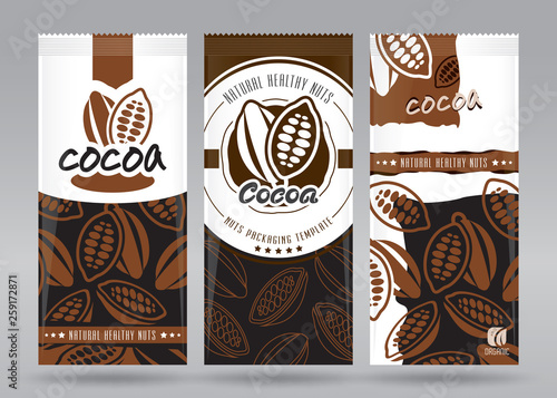 Cocoa packaging set