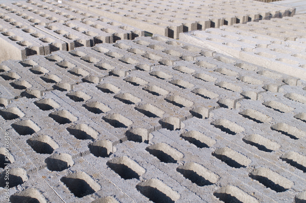 Fototapeta premium stone block sales floor