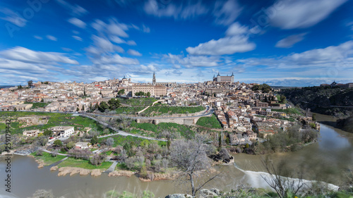 Obraz na płótnie Panoramic Toledo View w salonie