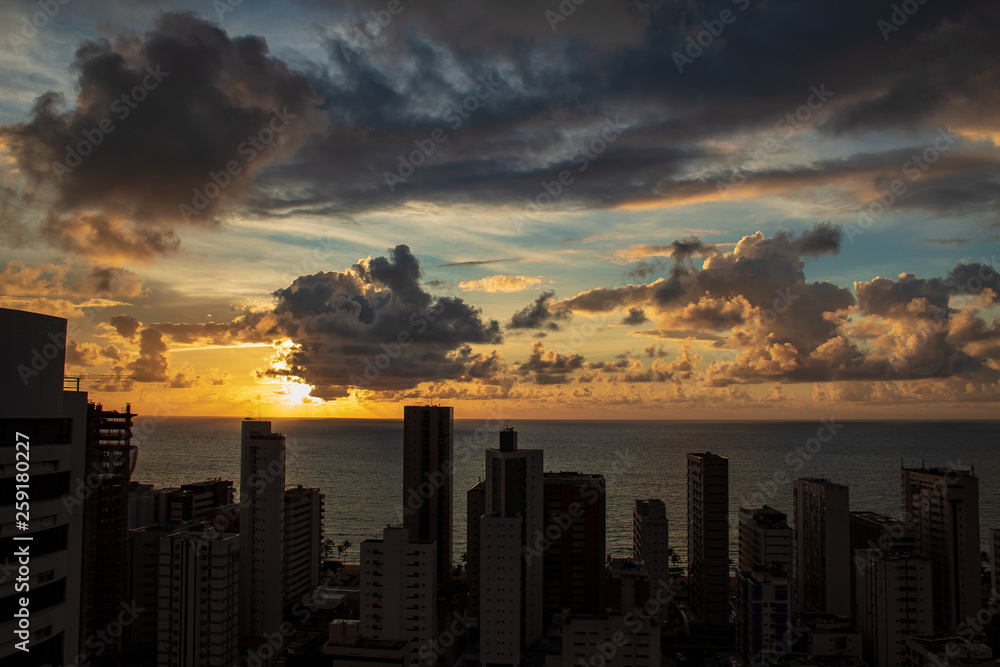 Fototapeta premium Sunrise at 5 a.m.