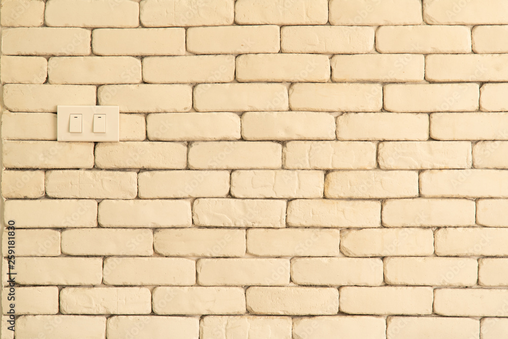 Fototapeta premium Beautiful wall, white background In the rest room