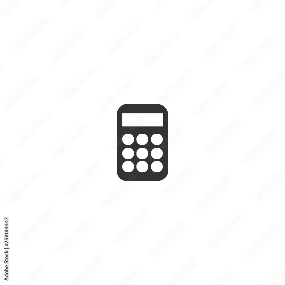 calculator vector icon calculator vector icon
