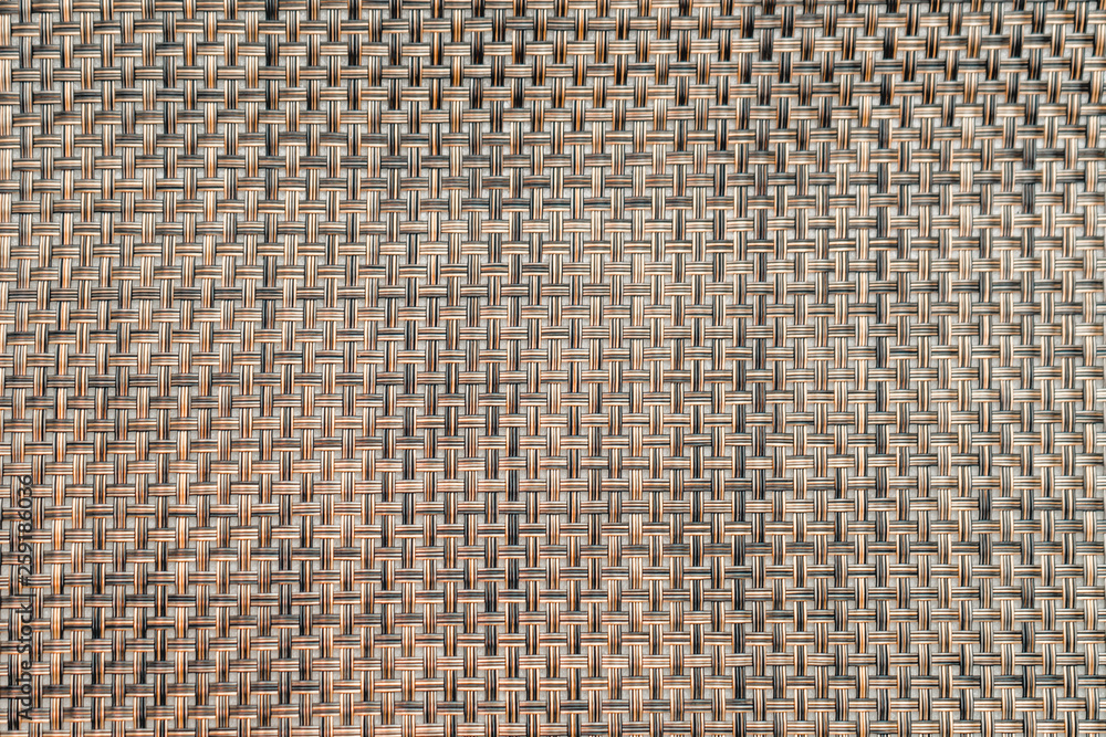 Photo of tapestry wattled brown material Photo of tapestry wattled brown material