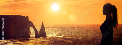 Les Falaises Klippen in Étretat