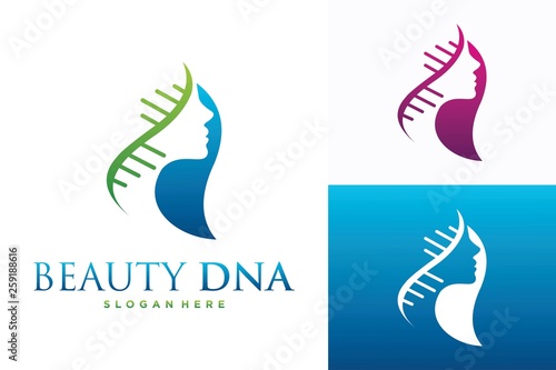 circle DNA logo design