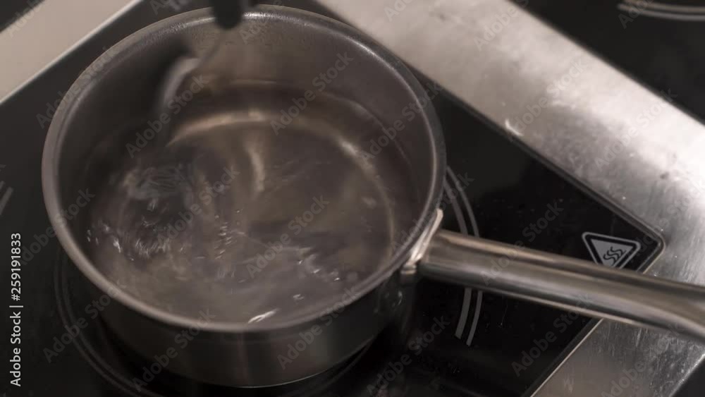 Process of making poached egg. Cooking food. Preparing ingredients. Healthy nutrition Process of making poached egg. Cooking food. Preparing ingredients. Healthy nutrition