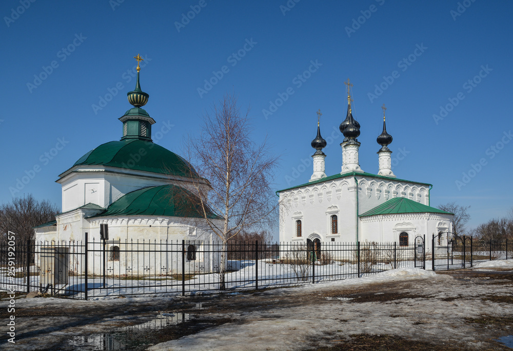 Orthodox Church in spring.