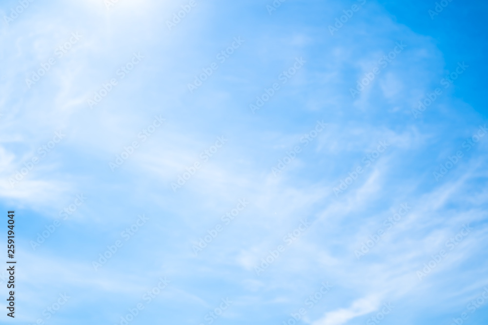 Fototapeta premium Good Morning background sky,Bright and aura in Phuket Thailand