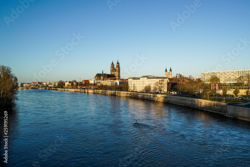 Magdeburg an der Elbe in Sachsen-Anhalt