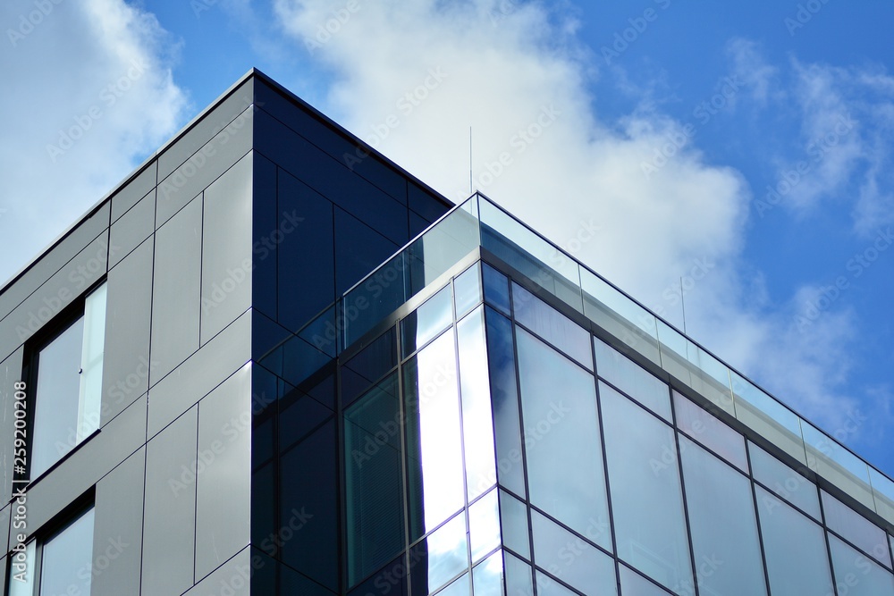 Office building close up Office building close up