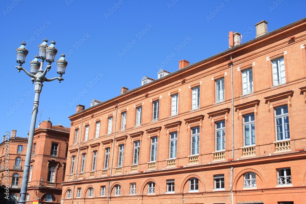 Architectural styles in Toulouse, the  major city of Southwestern France and historical capital of Languedoc