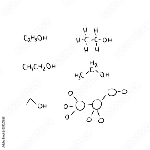 chemistry formulas of ethanol