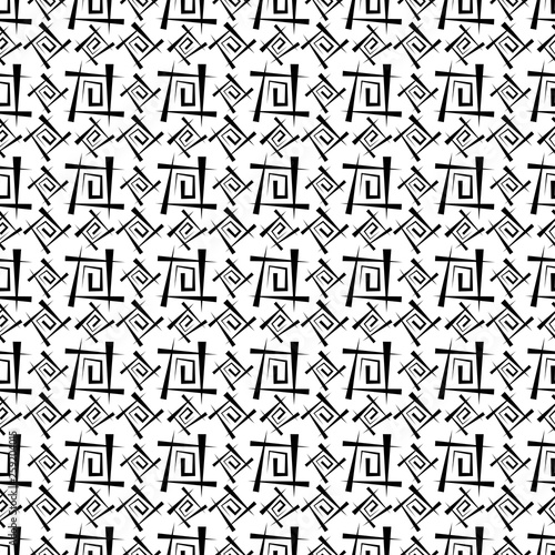 Seamless geometric background, vector illustration.