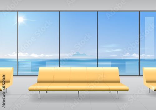Sofa in the hall