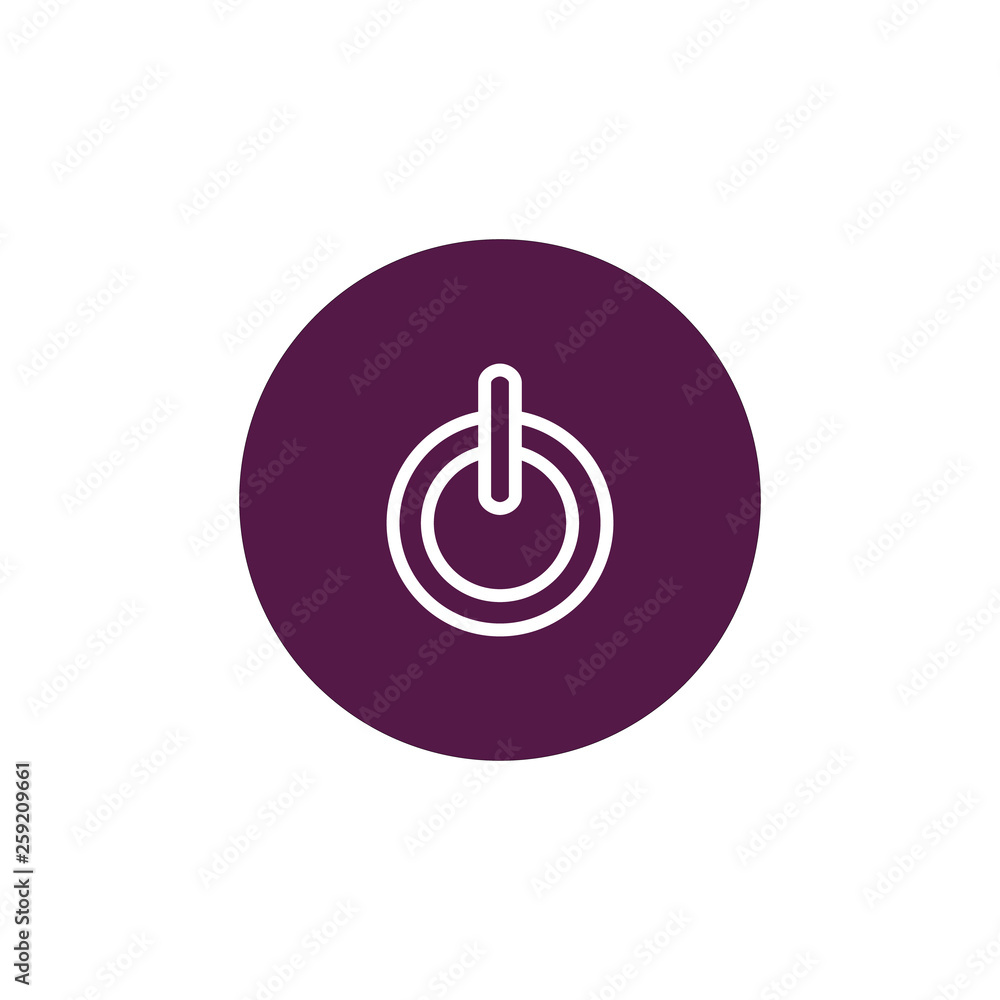 On/Off switch - vector icon On/Off switch - vector icon