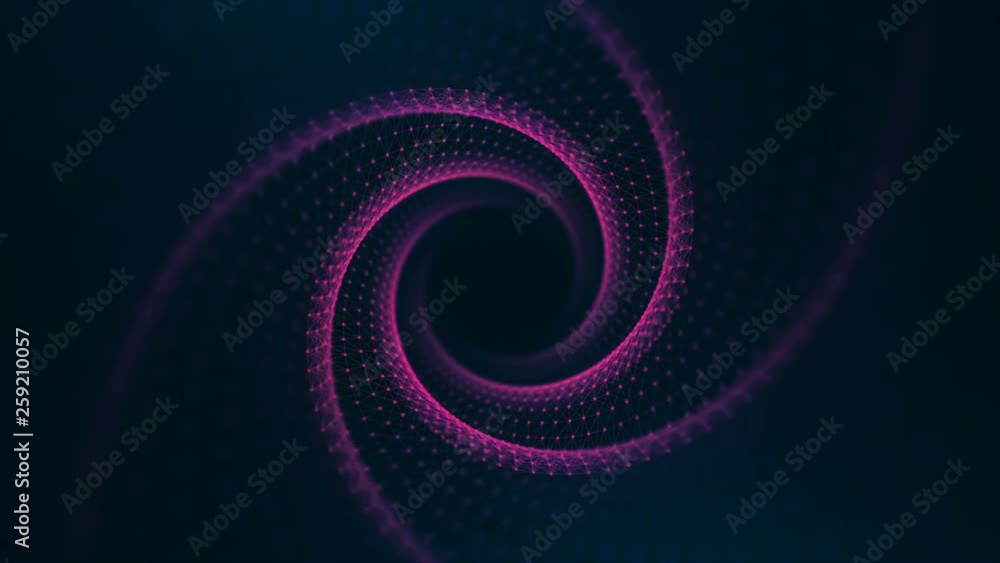 VJ Plexus Purple Light Tunnel. Seamless loop VJ Plexus Purple Light Tunnel. Seamless loop