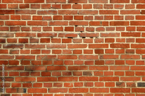 brick wall of an old house