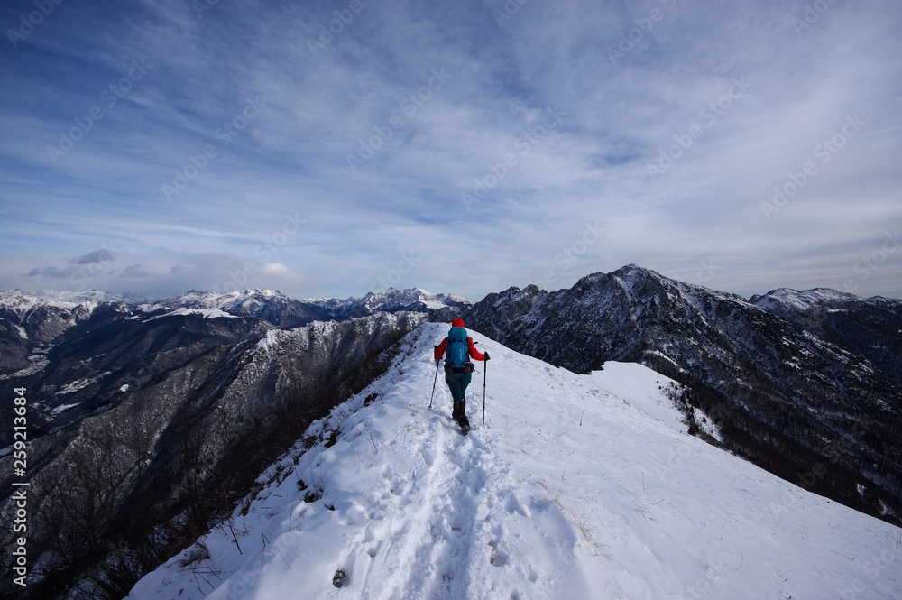 Alpinismo alpi italia e panorami