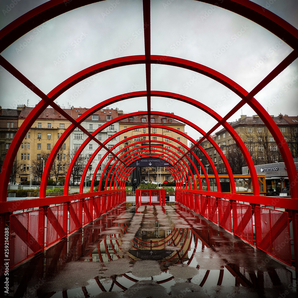 Fototapeta premium Red Arch