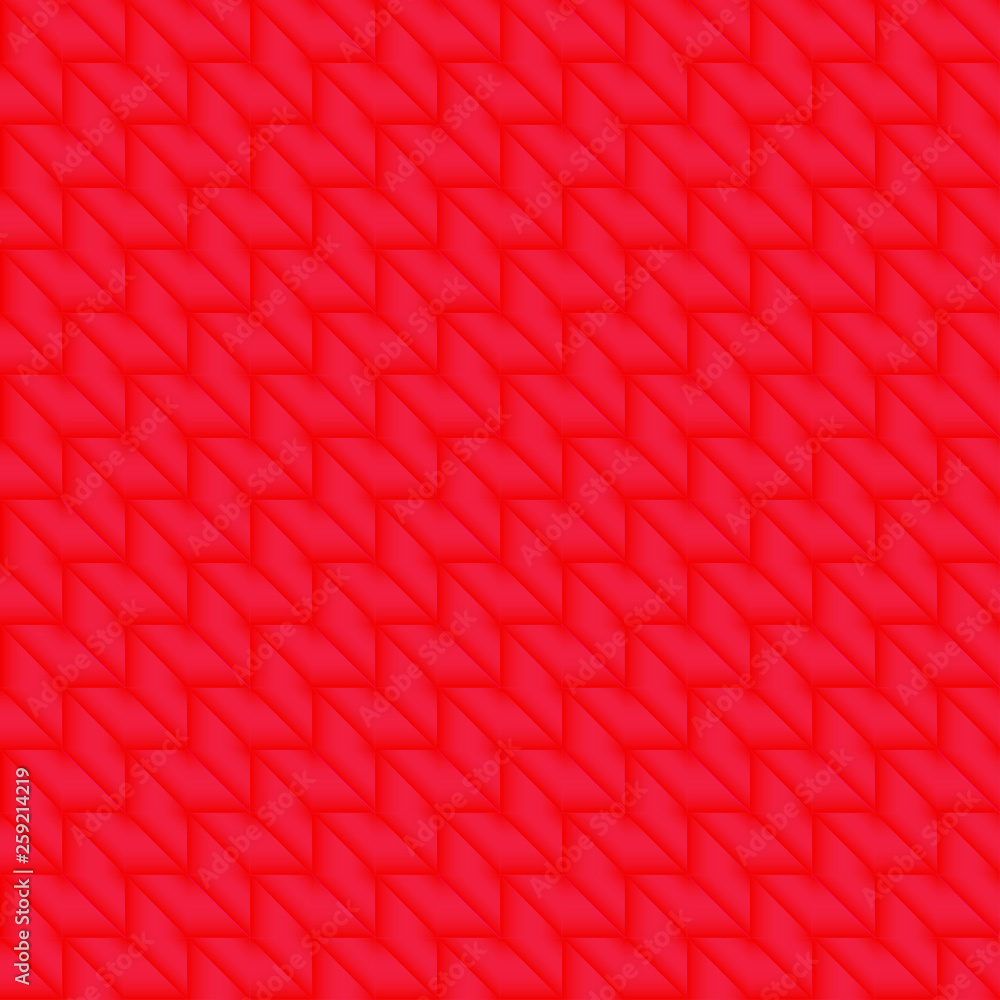 Tiled pattern of dark pink rhombuses and triangles in a zigzag. Tiled pattern of dark pink rhombuses and triangles in a zigzag.