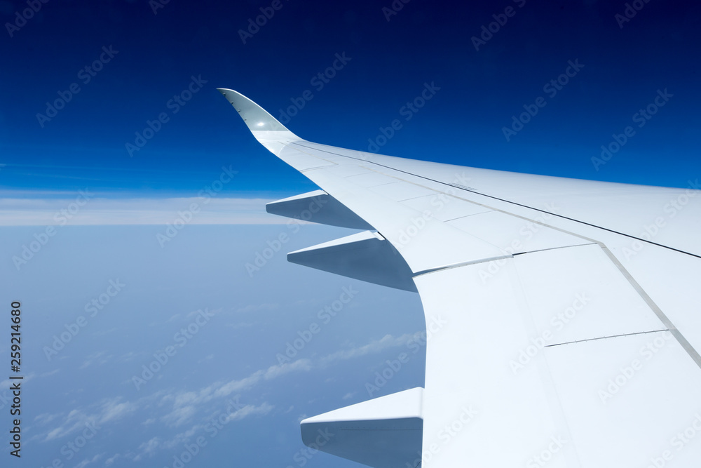 blue sky background with tiny clouds. panorama blue sky background with tiny clouds. panorama