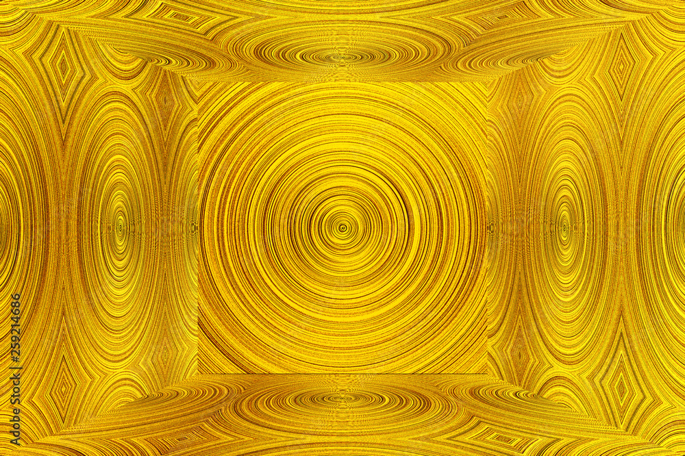 Abstract golden background. Yellow mosaic. . Shiny yellow leaf gold foil texture background. 3d Abstract golden background. Yellow mosaic. . Shiny yellow leaf gold foil texture background. 3d