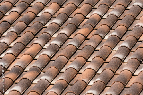 Old roof.